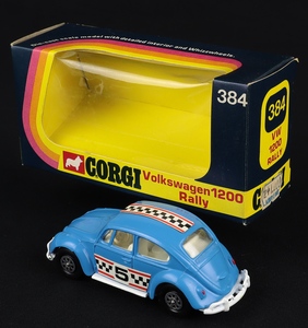 Corgi toys 384 vw 1200 rally gg142 back