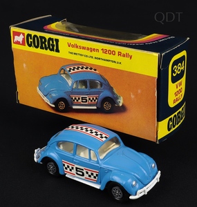 Corgi toys 384 vw 1200 rally gg142 front