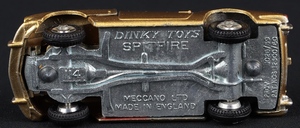 Dinky toys 114 triumph spitfire gg158 base