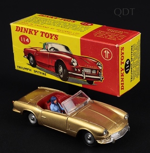 Dinky toys 114 triumph spitfire gg158 front