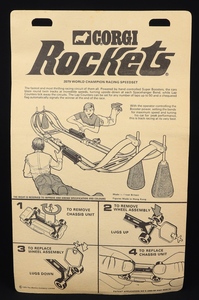 Corgi rockets 977 super stock set 3 gg184 back