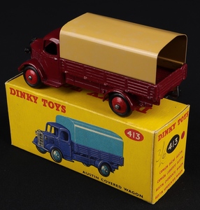 Dinky toys 413 austin covered wagon gg182 back