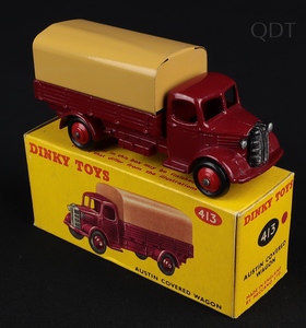Dinky toys 413 austin covered wagon gg182 front