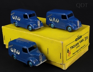 Dinky toys 31d trojan van oxo trade box gg185 front