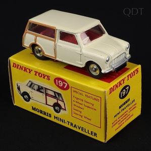 Dinky toys 197 morris mini traveller gg194 front