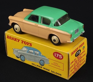 Dinky toys 175 hillman minx saloon gg195 back