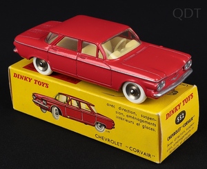 French dinky toys 552 chevrolet corvair gg197 front