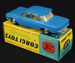 Corgi toys 229 chevrolet corvair gg198 back