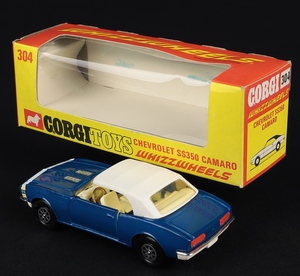 Corgi toys 304 chevrolet ss350 camaro cc448 back