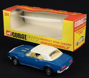 Corgi 304 chevrolet ss350 camaro cc449 back