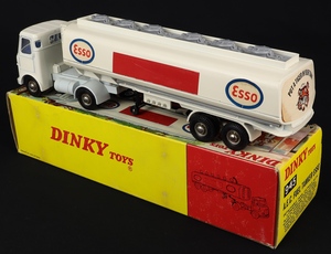 Dinky toys 945 aec fuel esso tanker gg204 back