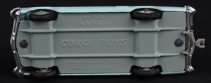 Corgi toys gift set 31 riviera boat trailer water skier gg227 base