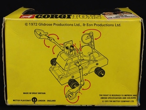 Corgi toys 811 moon buggy gg231 box