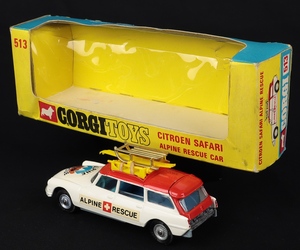 Corgi toys 513 citroen safari alpine rescue car gg244 back