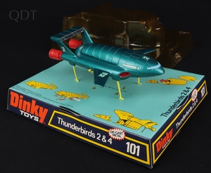 Dinky toys 101 thunderbirds 2 4 gg245 front