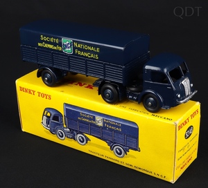 French dinky 32ab sncf panhard articulated lorry gg256 front