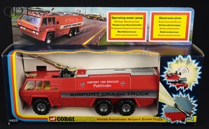 Corgi major 1109 chubb pathfinder airport crash truck gg288 front