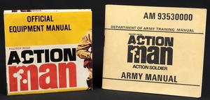 Palitoy action man 9350000 soldier gg305 leaflets