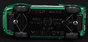 Mebetoys models a24 ford mark ii gg317 base