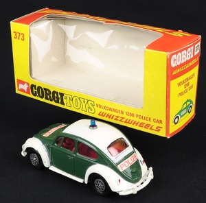 Corgi toys 373 polizei vw police car gg324 back