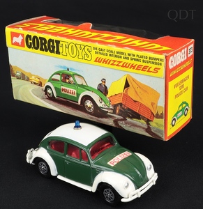Corgi toys 373 polizei vw police car gg324 front