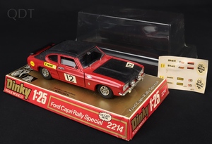 Dinky toys 2214 ford capri rally special gg367 front
