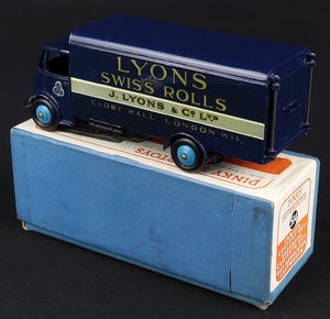 Dinky toys 514 lyons swiss rolls guy van gg412 back