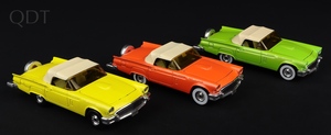 Corgi classics 801 ford thunderbird colour trials gg416 front