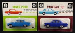 Fleetwood toys vauxhall 101 rover 2000 gg419 front