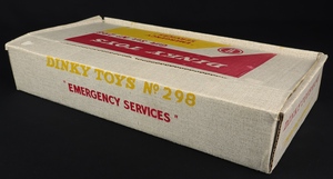 Dinky toys gift set 298 emergency services gg425 box side 1