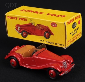 Dinky toys 129 mg midget sports gg441 front