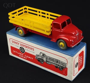 Dinky supertoys 531 leyland comet lorry gg452 front
