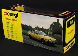Corgi toys 338 rover 3500 gg460 back