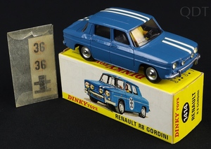 French dinky toys 1414 renault 8 gordini gg471 front
