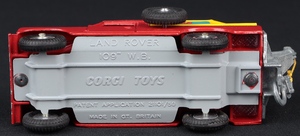 Corgi toys 477 land rover breakdown truck gg478 base