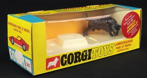 Corgi toys 342 lamborghini miura fighting bull gg572 box