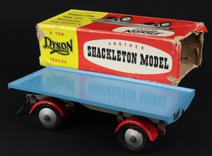 Shackleton foden platform lorry 8 ton dyson trailer gg584 trailer