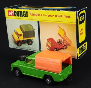 Corgi  toys 438 land rover gg604 back