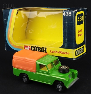 Corgi  toys 438 land rover gg604 front