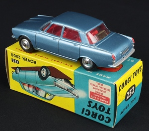 Corgi toys 252 rover 2000 cc101 back