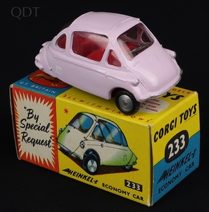 Corgi toys 233 heinkel economy car gg700 front