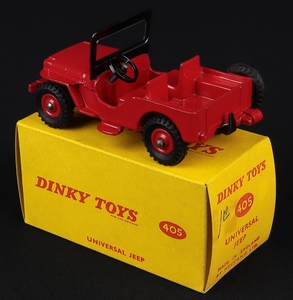 Dinky toys 405 universal jeep gg725 back