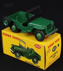 Dinky toys 405 universal jeep gg726 front