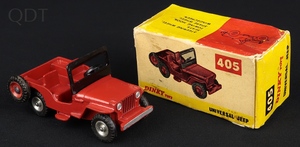 Indian dinky toys 405 universal jeep gg727 front