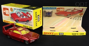Dinky toys 108 sam's car gg752 front