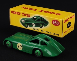 Dinky toys 163 bristol 450 sports coupe gg766 back