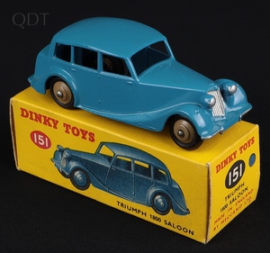 Dinky toys 151 triumph 1800 gg805 front
