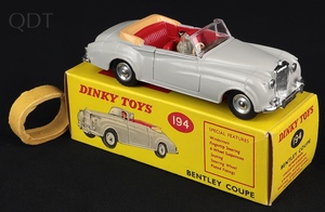 Dinky toys 194 bentley coupe gg803 front