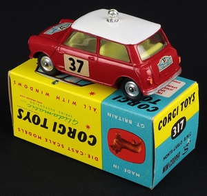 Corgi toys 317 monte carlo bmc mini cooper s spotlight gg857 back