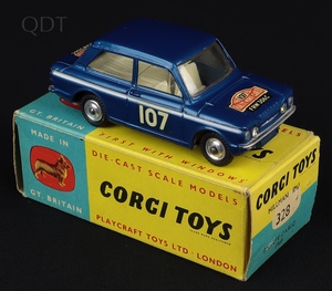 Corgi toys 328 hillman imp monte carlo 1966 gg886 front